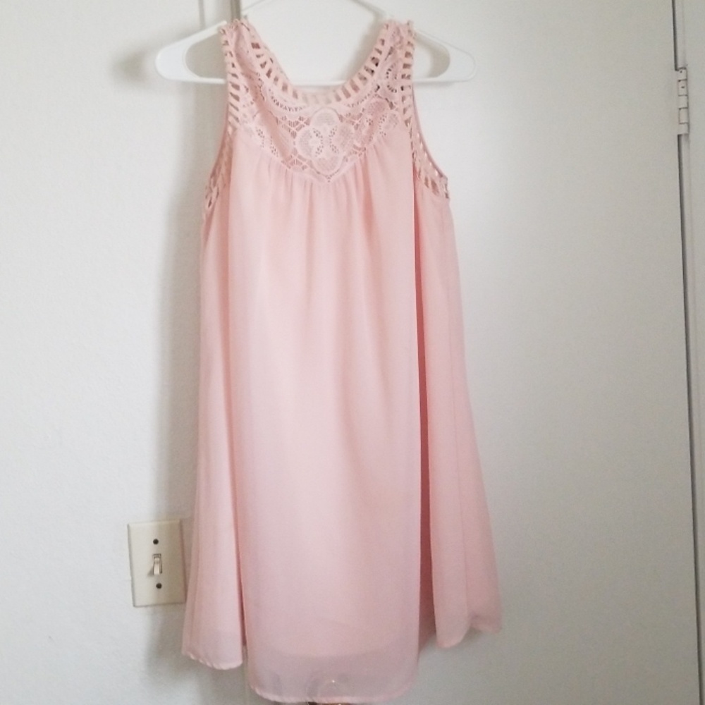 Pink dress